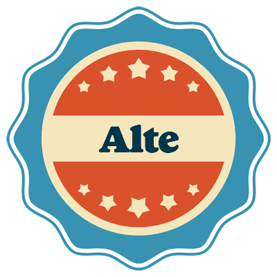 Alte labels logo