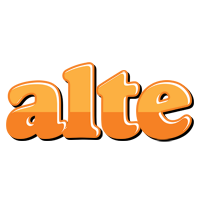 Alte orange logo