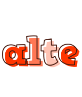 Alte paint logo