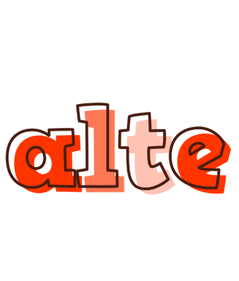 Alte paint logo