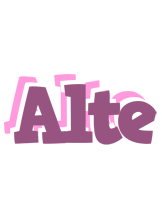 Alte relaxing logo