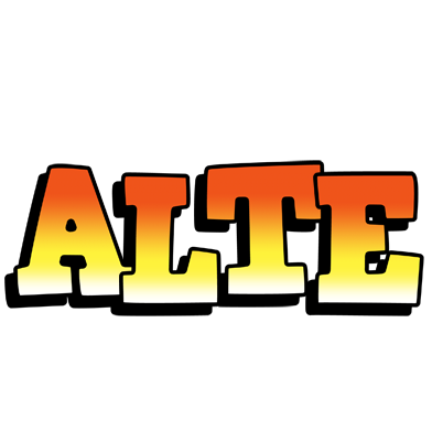 Alte sunset logo