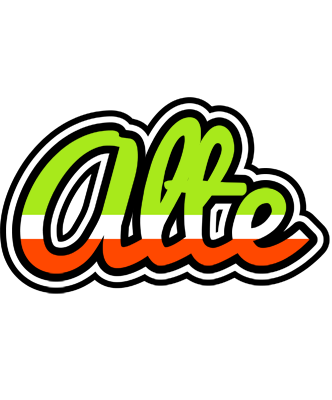 Alte superfun logo