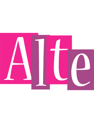Alte whine logo