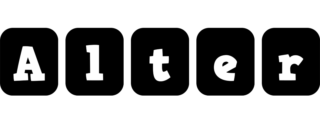 Alter box logo