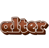 Alter brownie logo