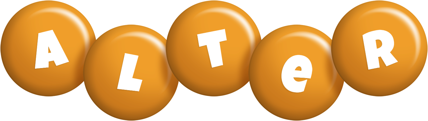 Alter candy-orange logo