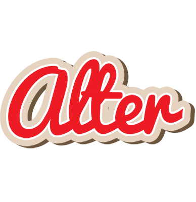 Alter chocolate logo