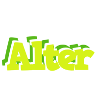 Alter citrus logo