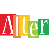 Alter colors logo