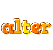 Alter desert logo