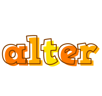 Alter desert logo