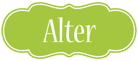 Alter family logo