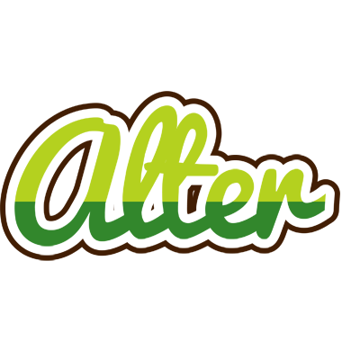 Alter golfing logo