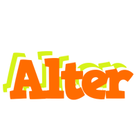 Alter healthy logo