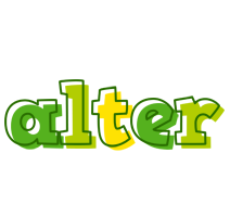 Alter juice logo