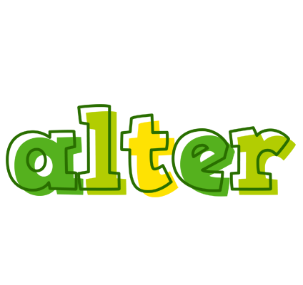 Alter juice logo