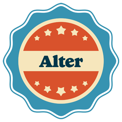 Alter labels logo