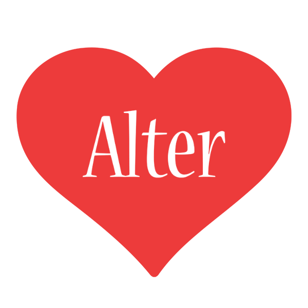 Alter love logo