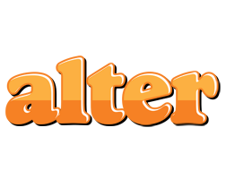 Alter orange logo