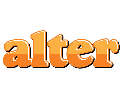 Alter orange logo