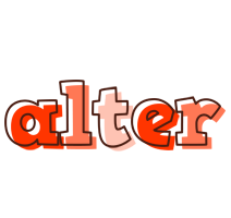 Alter paint logo