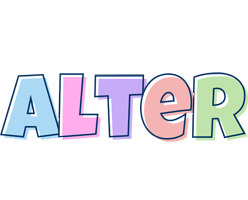 Alter pastel logo