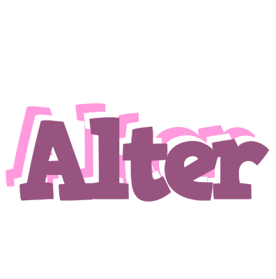 Alter relaxing logo