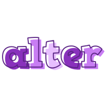 Alter sensual logo