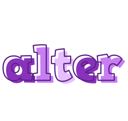 Alter sensual logo