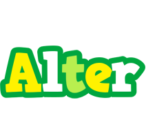 Alter soccer logo