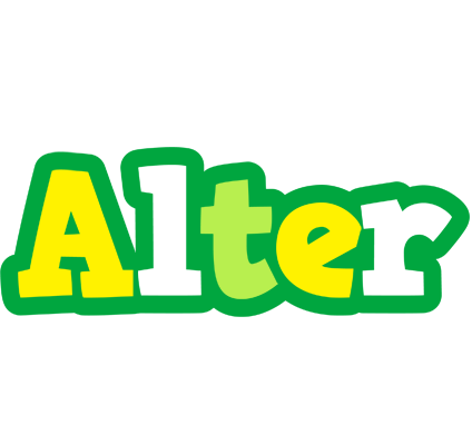 Alter soccer logo