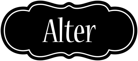 Alter welcome logo