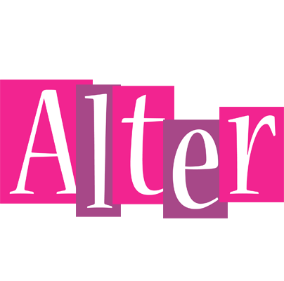 Alter whine logo