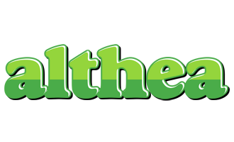 Althea apple logo