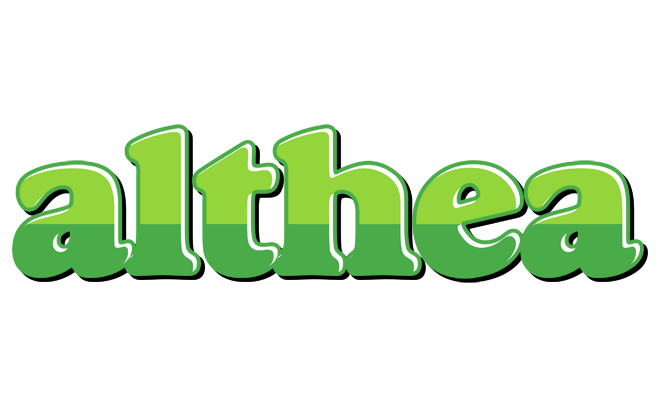 Althea apple logo