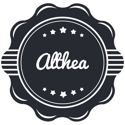 Althea badge logo