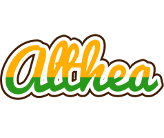 Althea banana logo