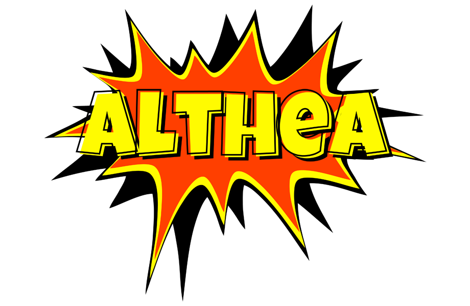 Althea bazinga logo