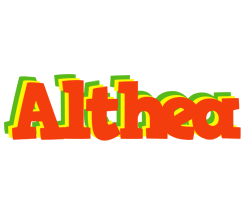 Althea bbq logo