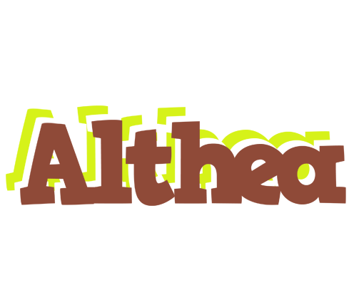 Althea caffeebar logo