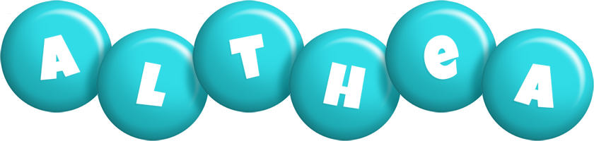 Althea candy-azur logo