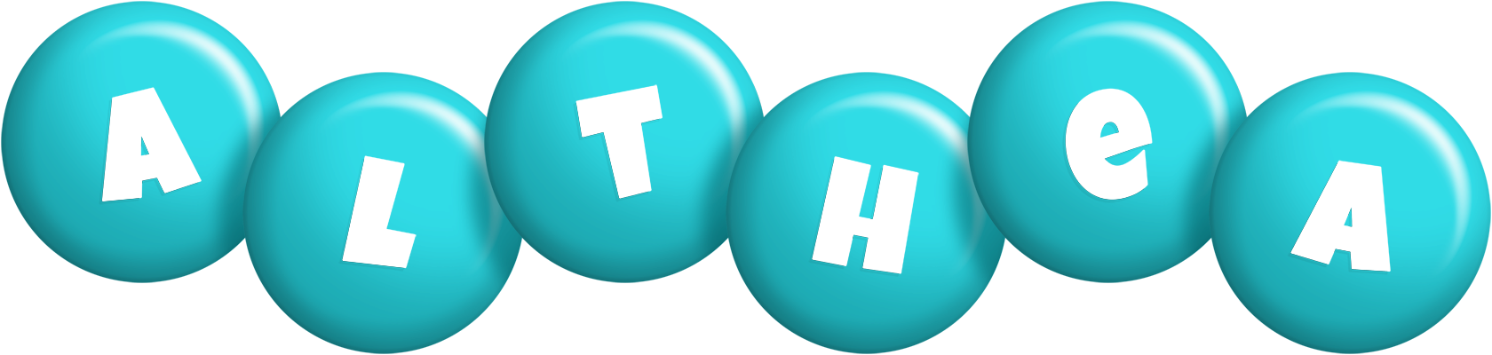 Althea candy-azur logo