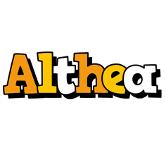 Althea cartoon logo