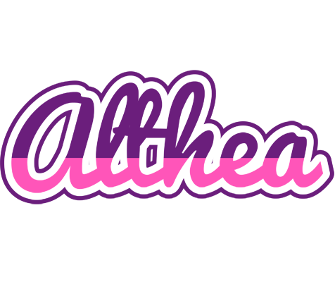 Althea cheerful logo