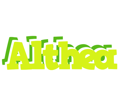 Althea citrus logo