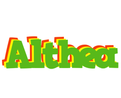 Althea crocodile logo