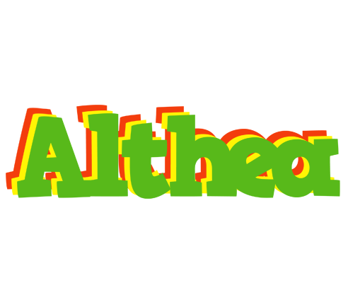 Althea crocodile logo