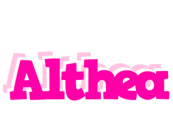 Althea dancing logo