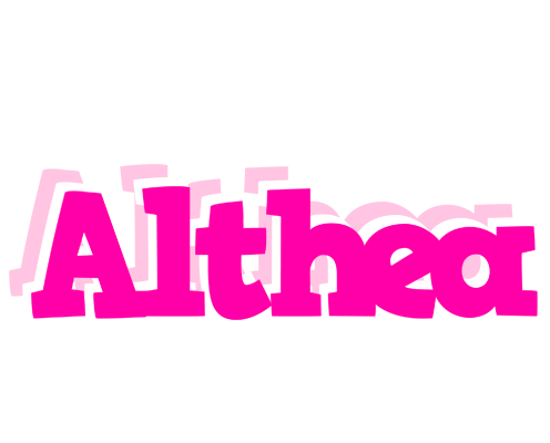 Althea dancing logo